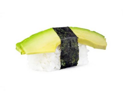 Нигири авокадо